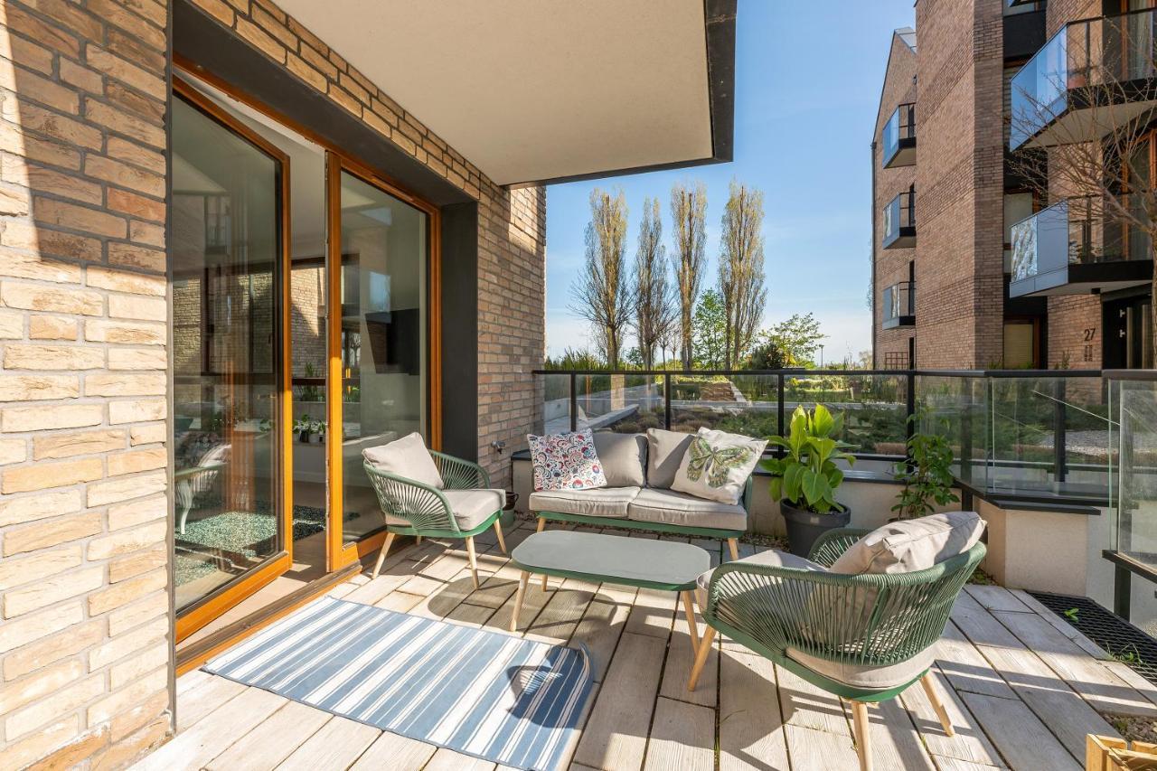 Garden Apartment Sadowa Gdaňsk Exteriér fotografie