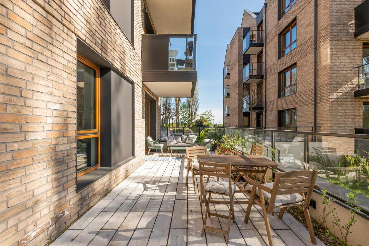 Garden Apartment Sadowa Gdaňsk Exteriér fotografie